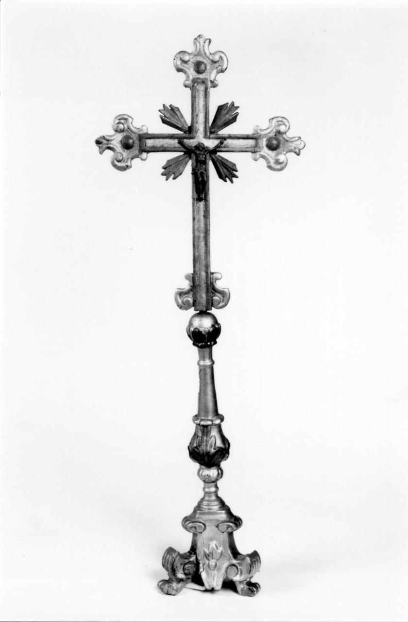 croce d'altare - bottega emiliana (sec. XVIII)
