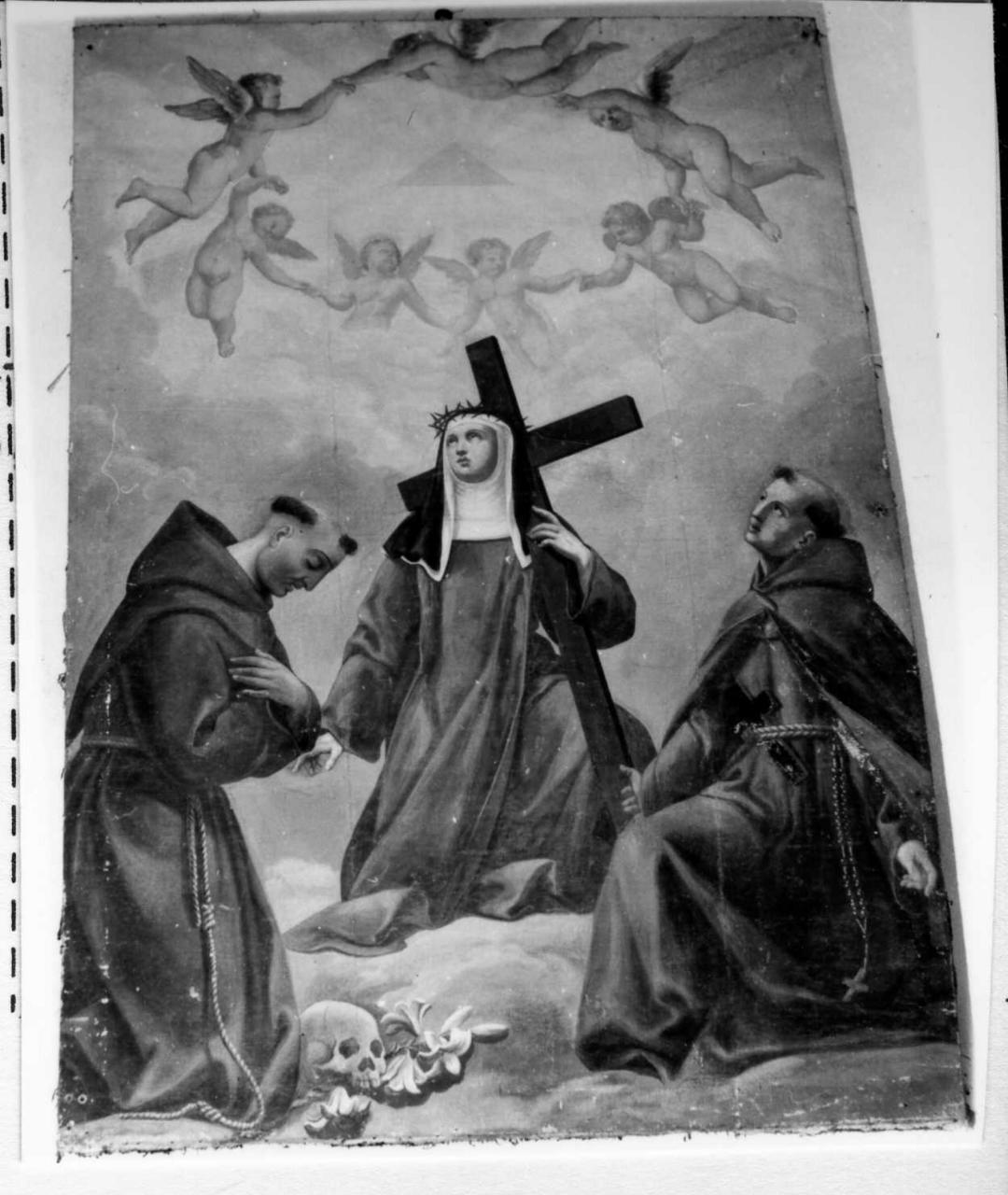 gloria di Santi francescani (dipinto) - ambito reggiano (prima metà sec. XIX)