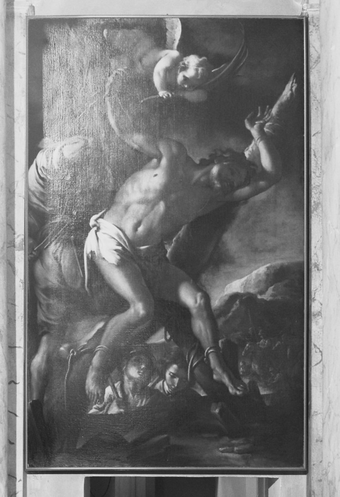 Martirio di Sant'Andrea (dipinto) di Desani Pietro (cerchia) (sec. XVII)