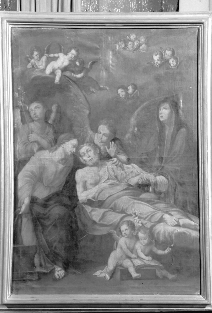 morte di San Giuseppe (dipinto) - ambito emiliano (sec. XVIII)