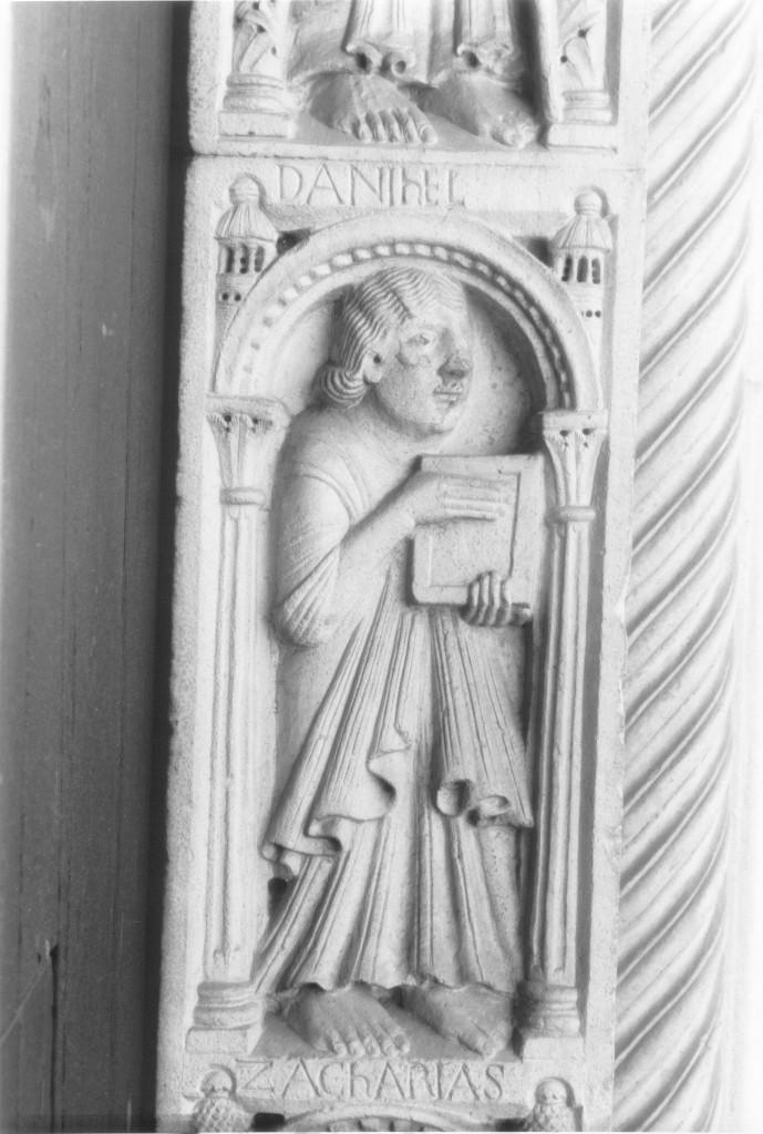 profeta Daniele (rilievo) di Wiligelmo (secc. XI/ XII)