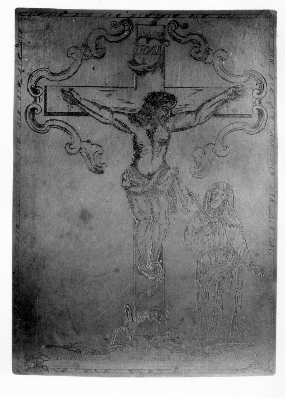 Cristo crocifisso (matrice) - ambito modenese (sec. XVIII)