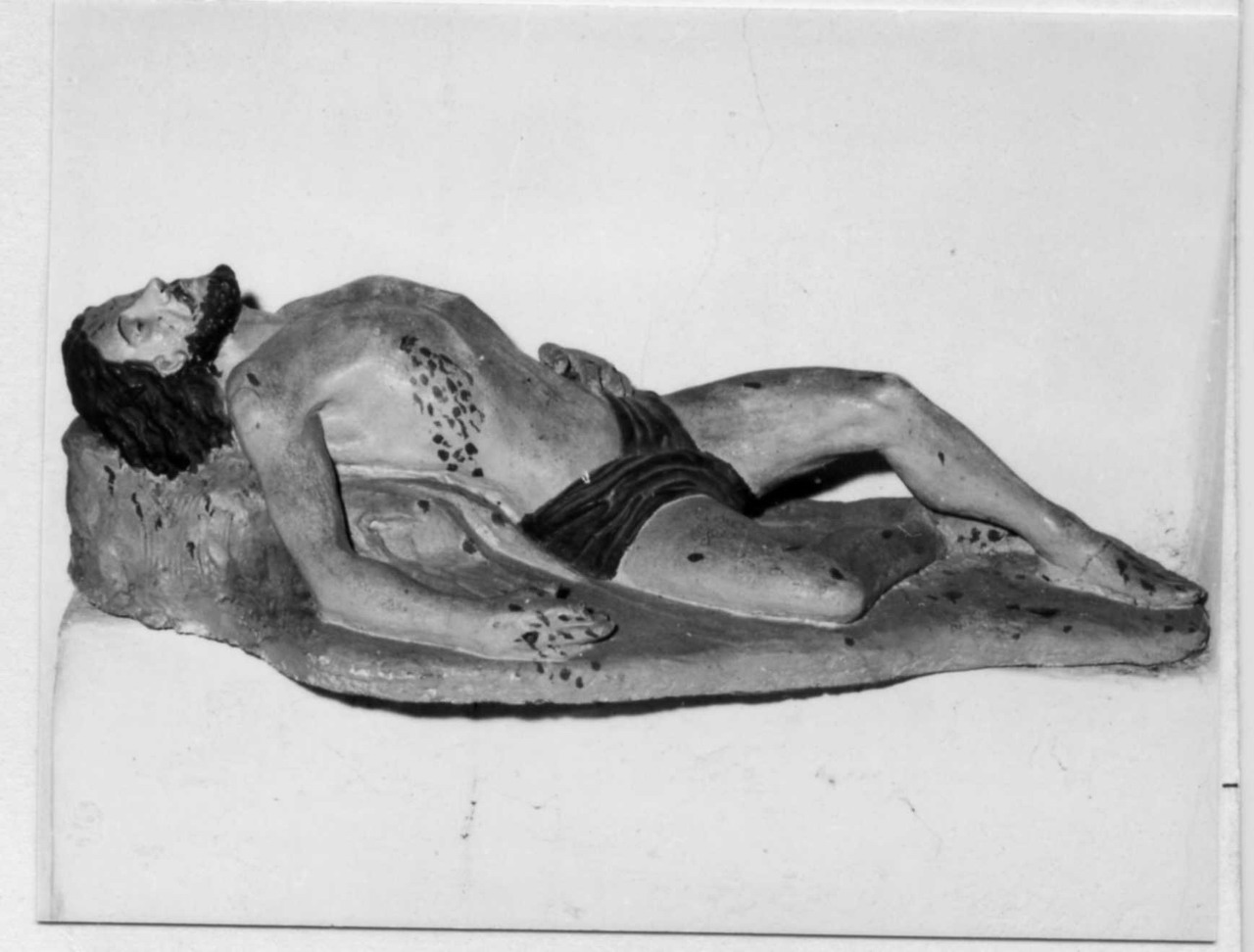 Cristo morto (scultura) - bottega bolognese (prima metà sec. XVIII)