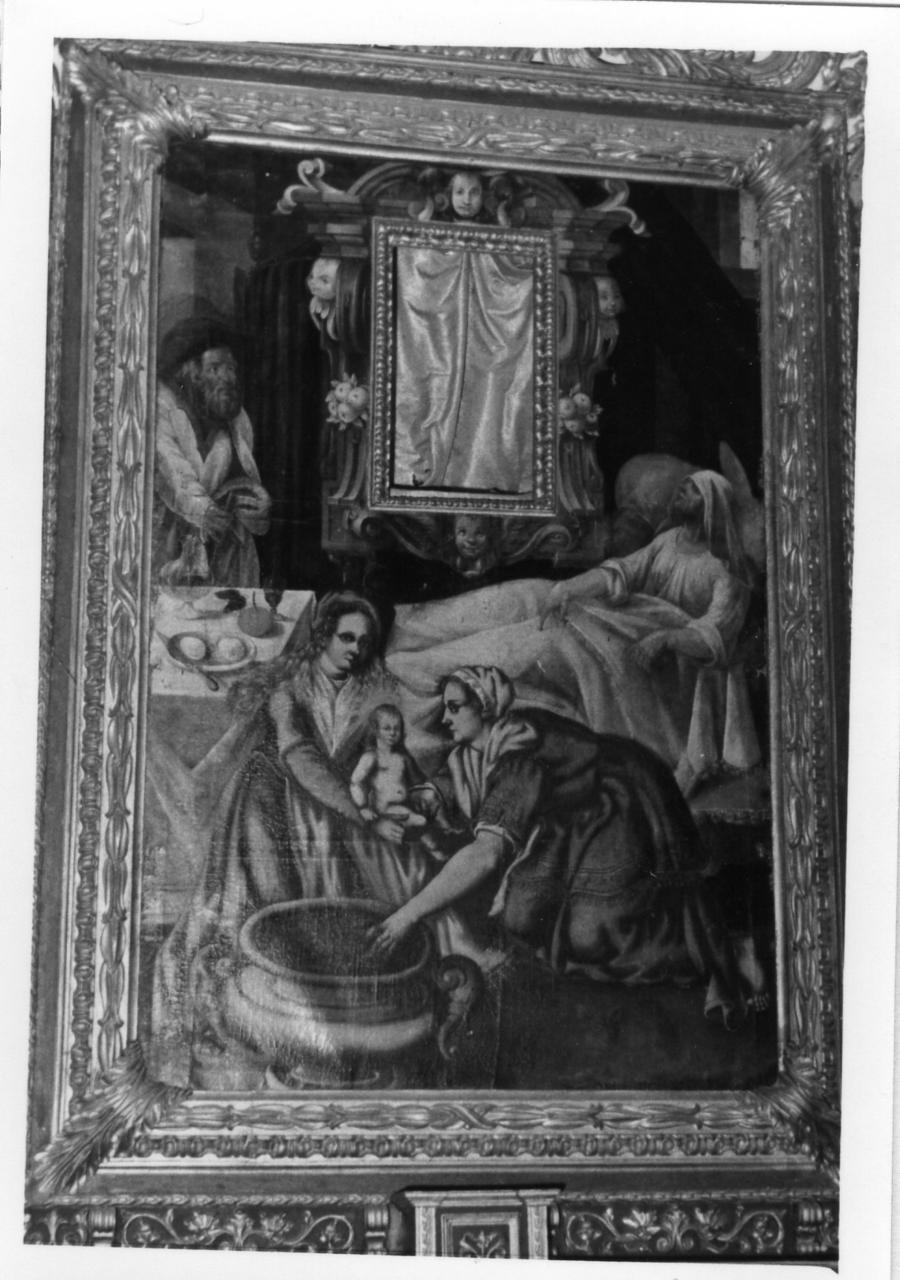 nascita di Maria Vergine (dipinto) - ambito reggiano (ultimo quarto sec. XVII)