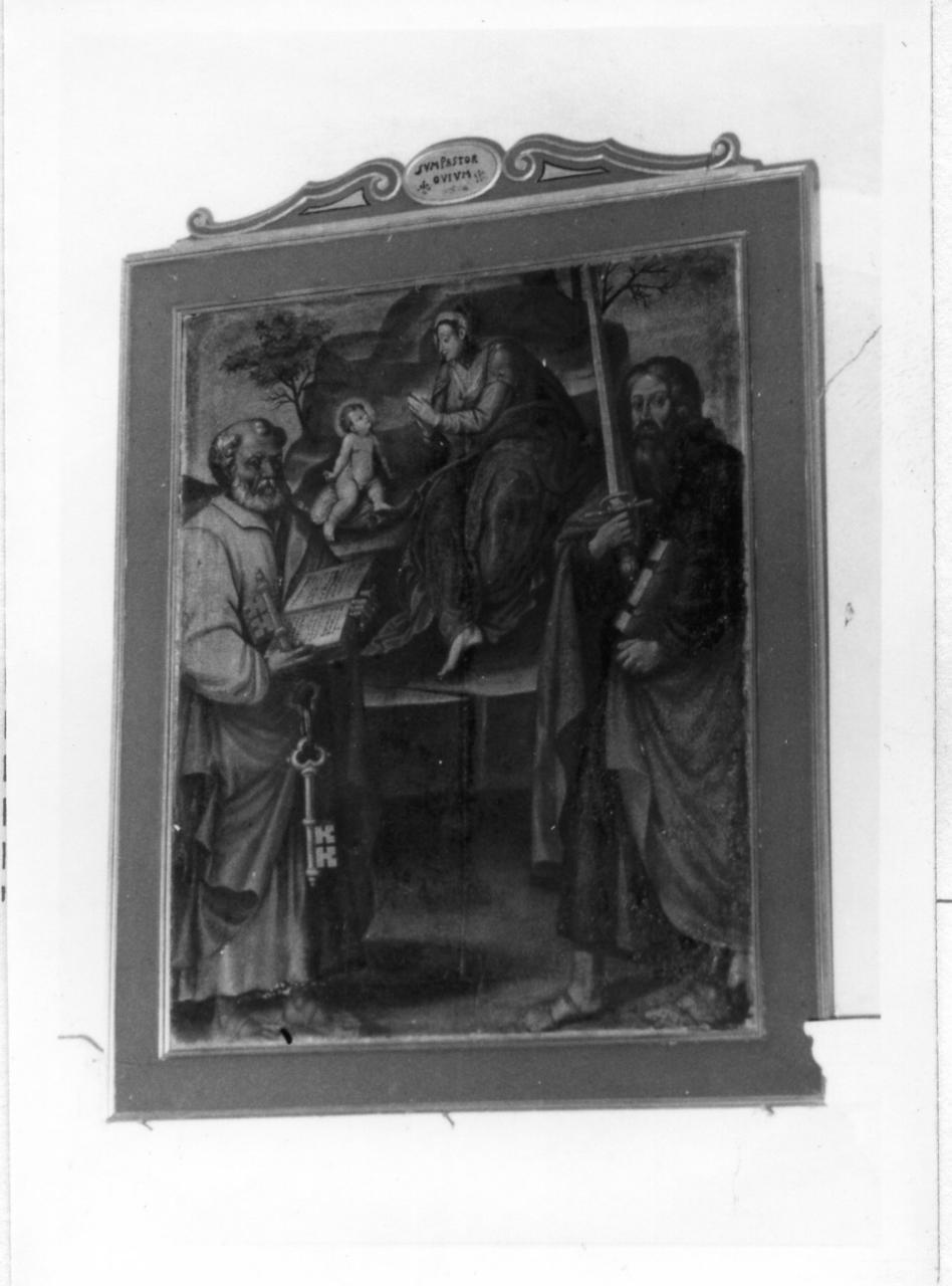 Madonna della Ghiara con i Santi Pietro e Paolo (dipinto) - ambito reggiano (primo quarto sec. XVII)