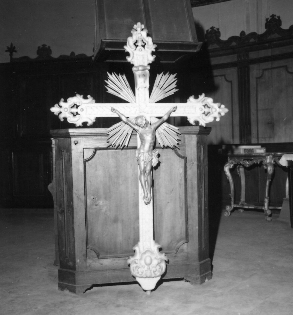 croce d'altare - bottega emiliana (sec. XIX)