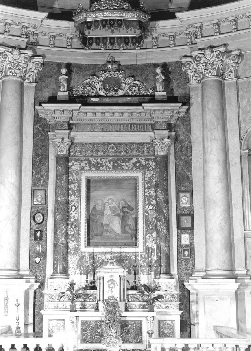 altare - manifattura emiliana (seconda metà sec. XIX)
