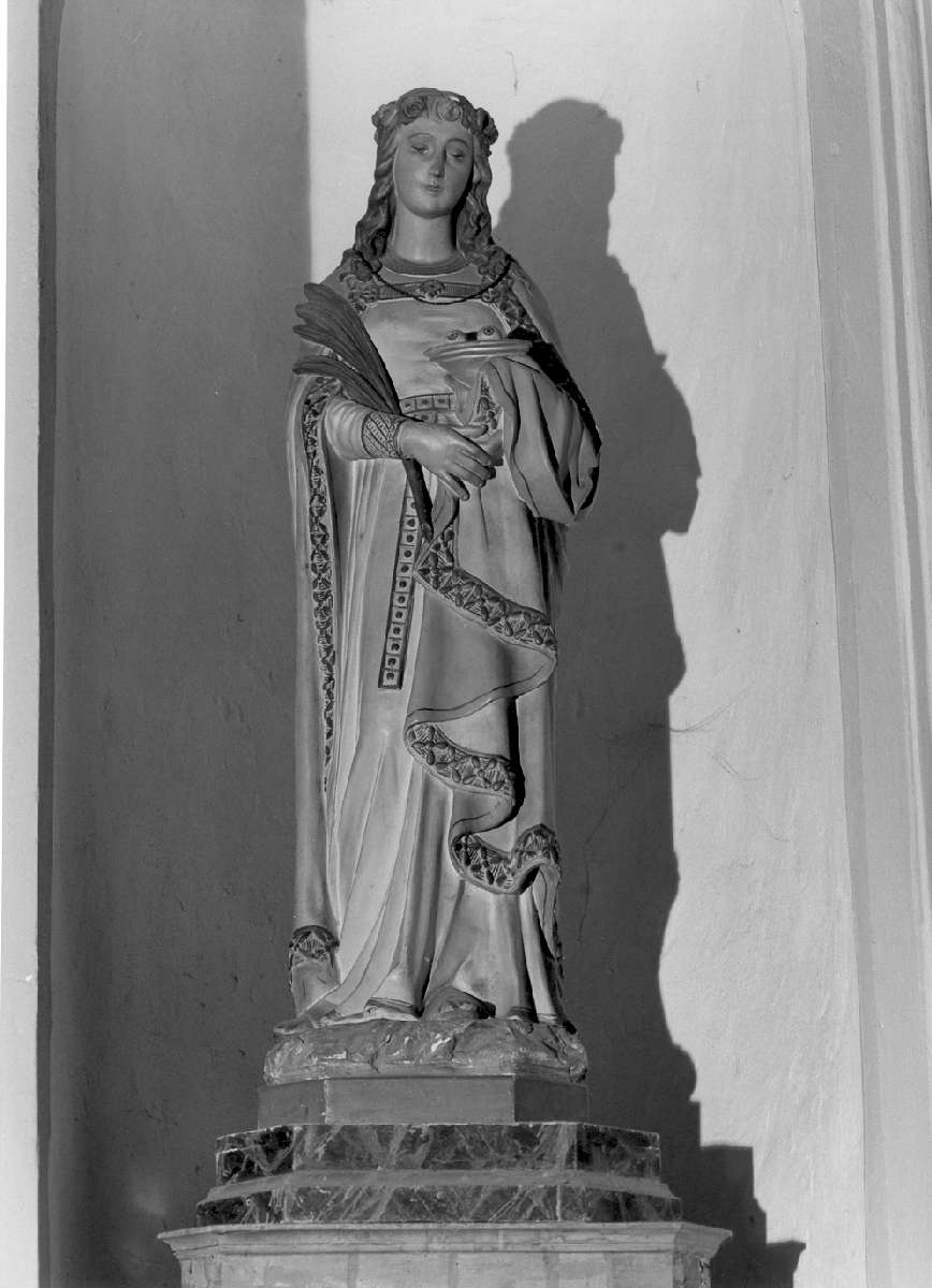 Santa Lucia (statua) - ambito emiliano (primo quarto sec. XX)