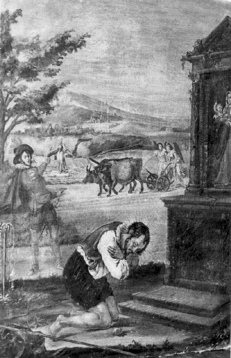 San Isidoro Agricolo (dipinto) di Le Munnier Giacomo (inizio sec. XIX)