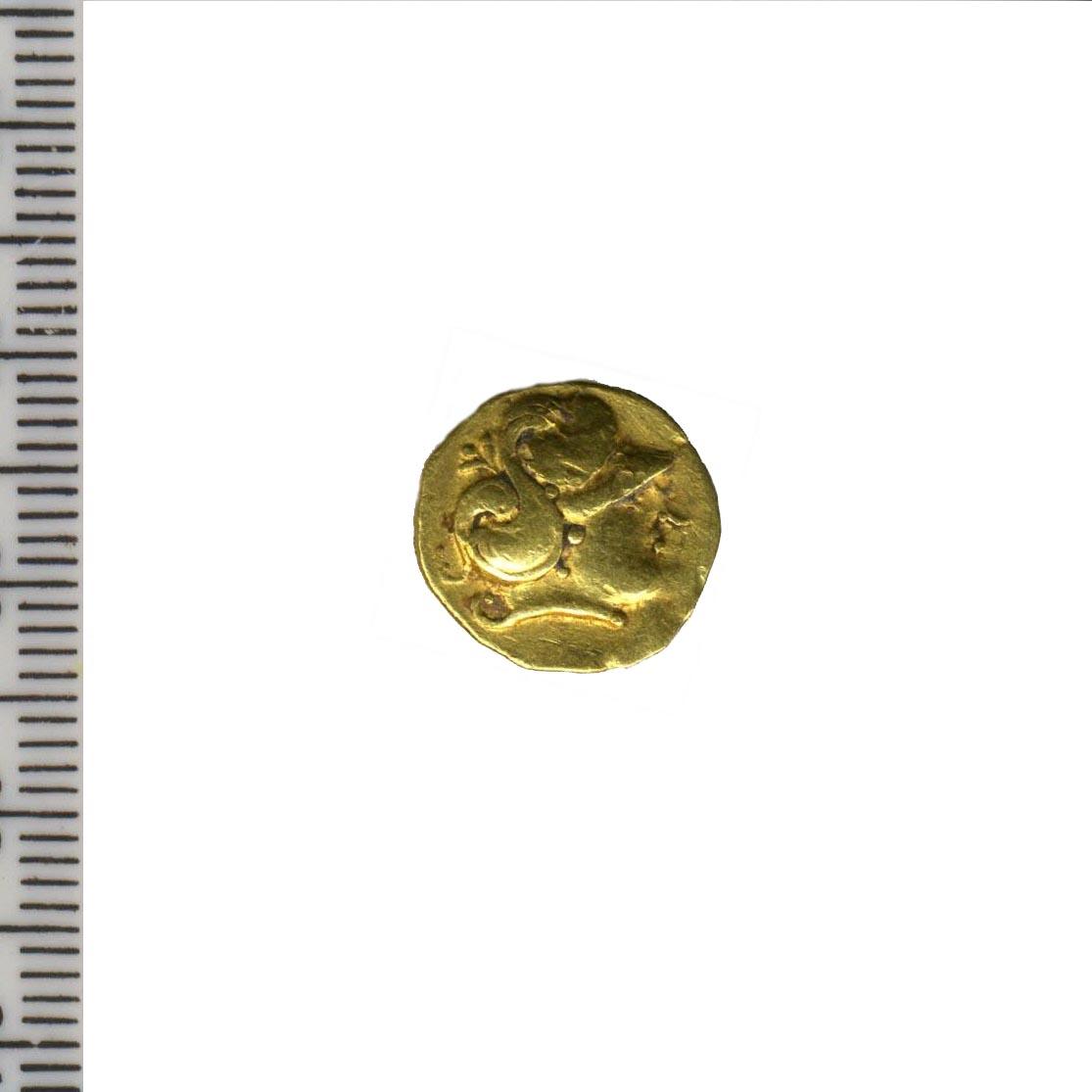 moneta - produzione celtica (secc. III/ II a.C)