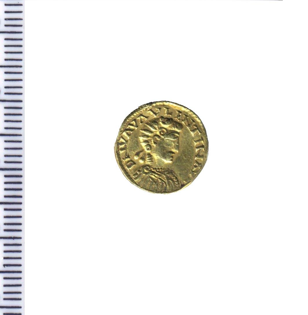 moneta - produzione romana pseudoimperiale (seconda metà sec. V d.C)