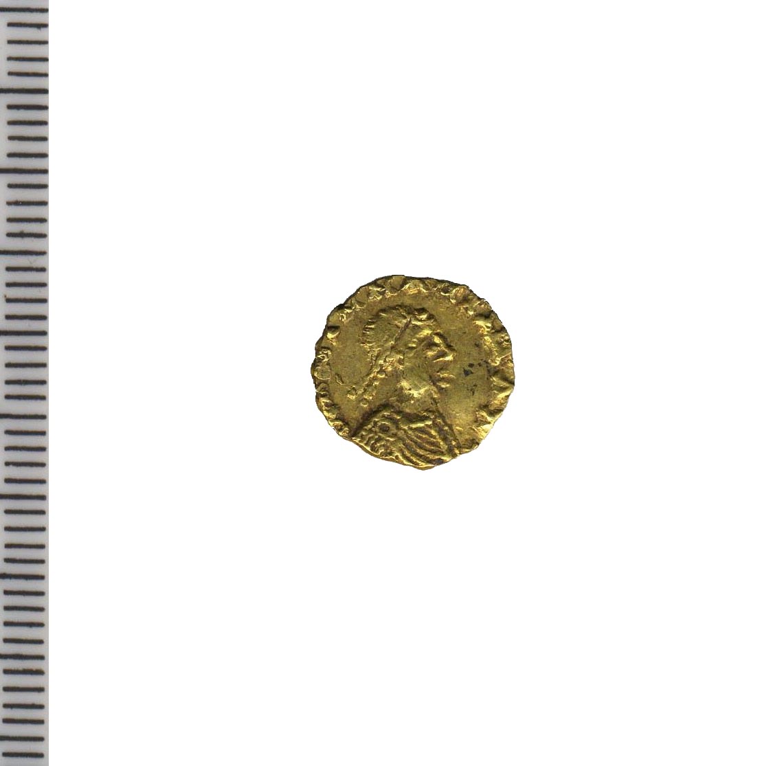 moneta - produzione bizantina (prima metà sec. VI d.C)