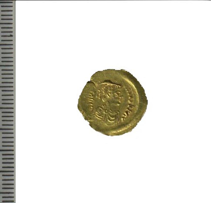 moneta - produzione bizantina (sec. VI d.C)