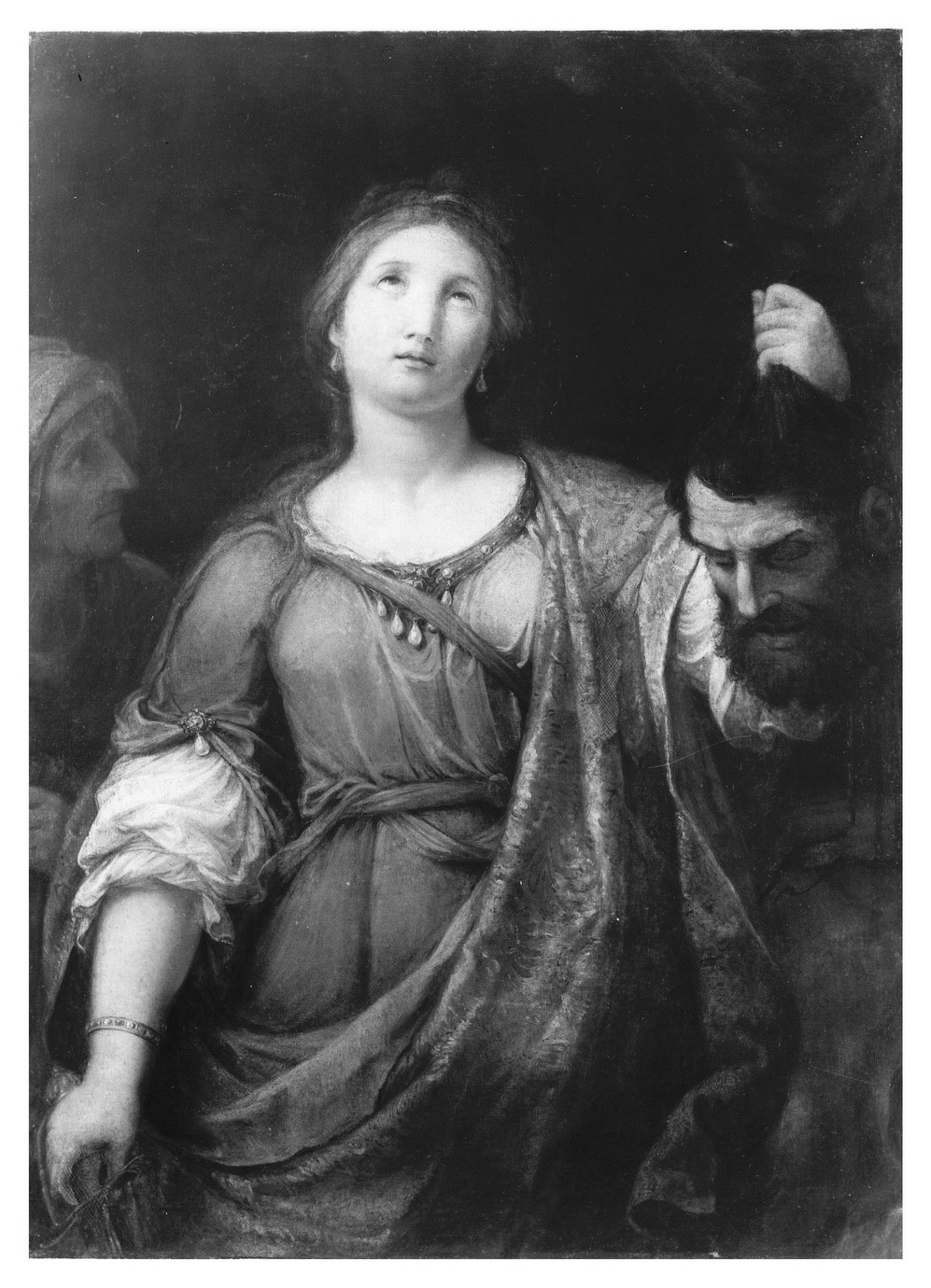 Giuditta con la testa di Oloferne (dipinto) di Zoboli Giacomo (sec. XVIII)
