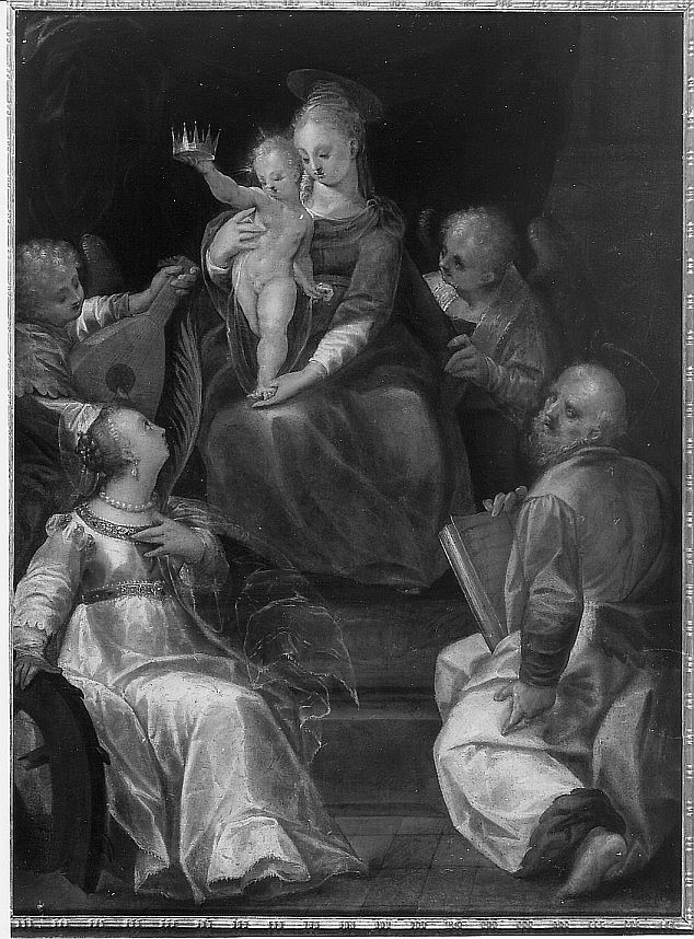 Diana ed Endimione, Diana ed Endimione (dipinto, paio) di Piazza Paolo detto Francesco Piazza (sec. XVII)