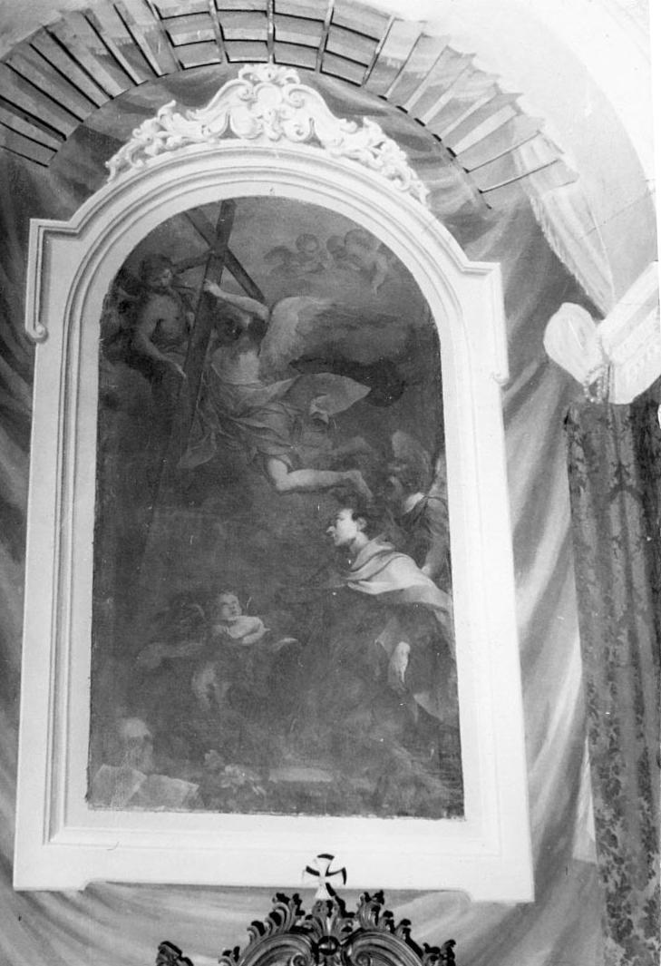 San Giovanni dalla croce (dipinto) di Vellani Francesco (prima metà sec. XVIII)