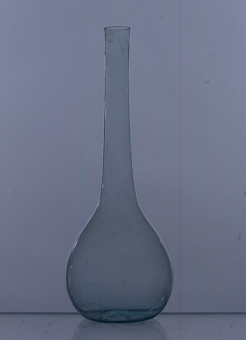 bottiglia - manifattura parmense (secc. XVIII/ XIX)