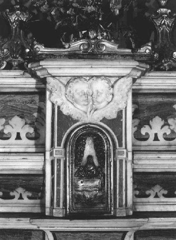 cherubini (tabernacolo, elemento d'insieme) - bottega ligure (secondo quarto sec. XVIII)