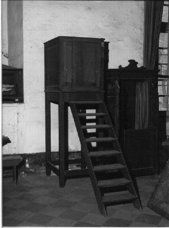 pulpito, opera isolata - bottega ligure (prima metà sec. XIX)