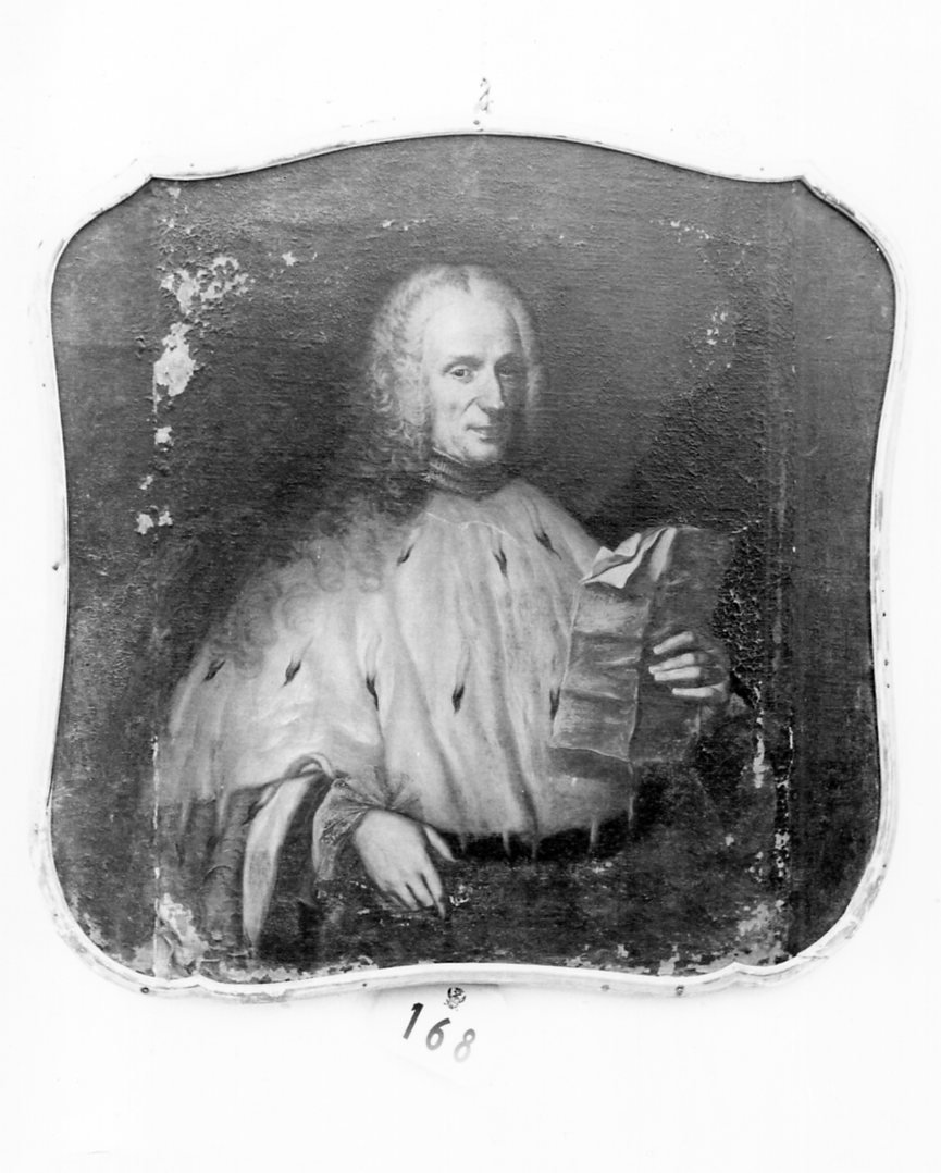 ritratto d'uomo (dipinto, opera isolata) - ambito ligure (sec. XVIII)