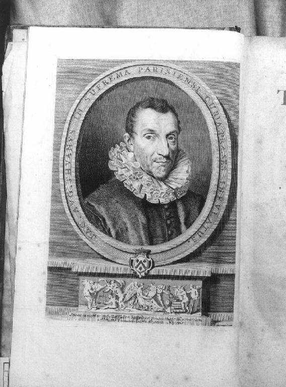 ritratto d'uomo (stampa) di Chereau Jacques (sec. XVIII)