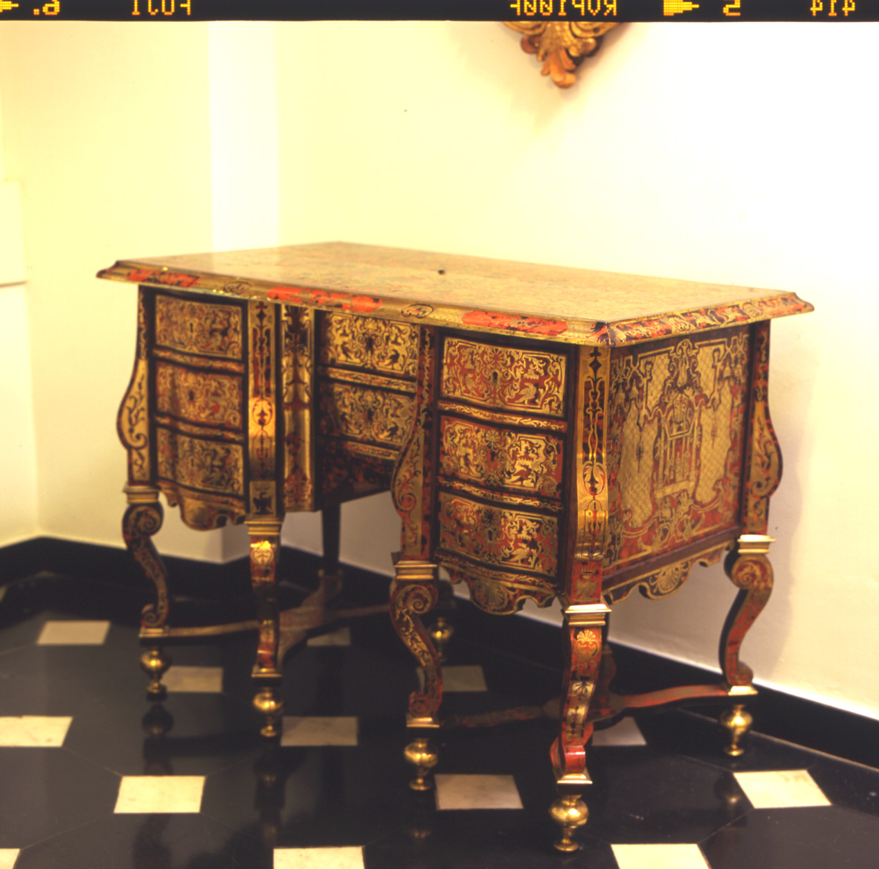 scrittoio, opera isolata - bottega italiana (metà sec. XVIII)