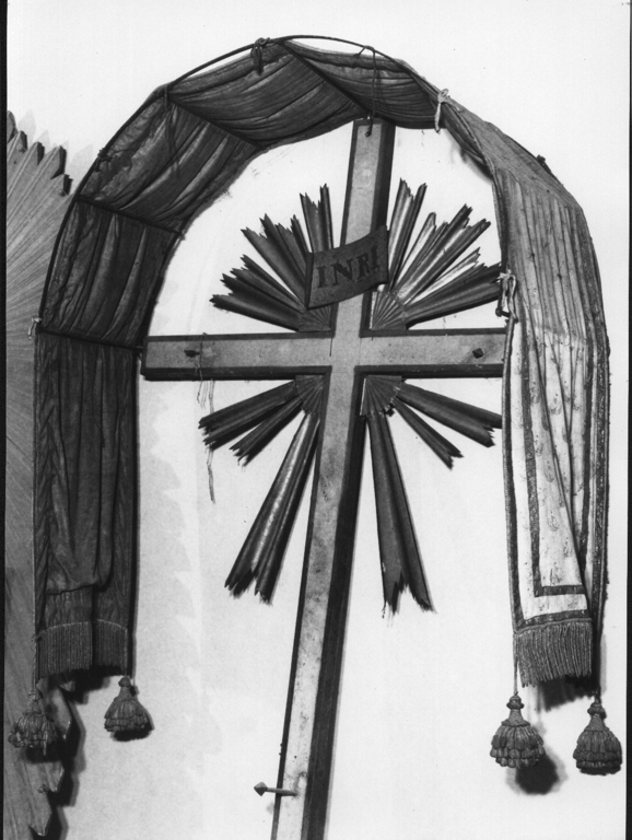 baldacchino processionale - ambito laziale (sec. XVIII)