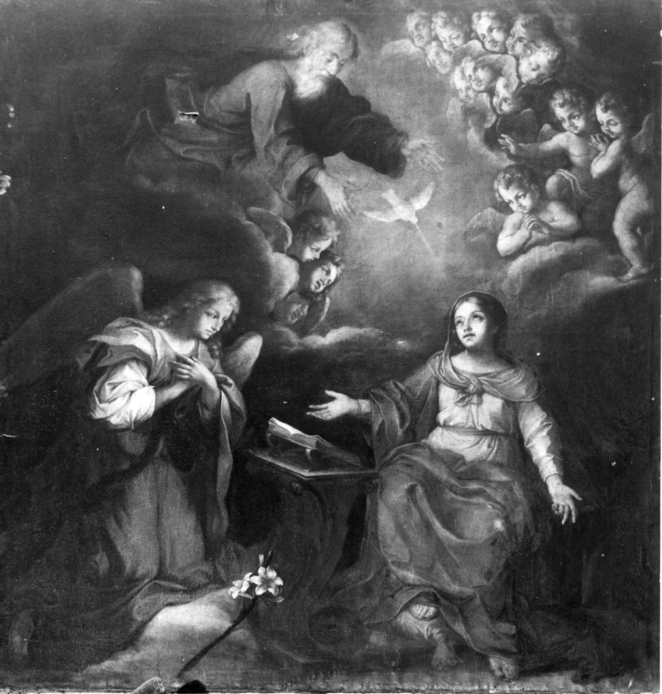 Annunciazione (dipinto) - ambito toscano (primo quarto sec. XVII)