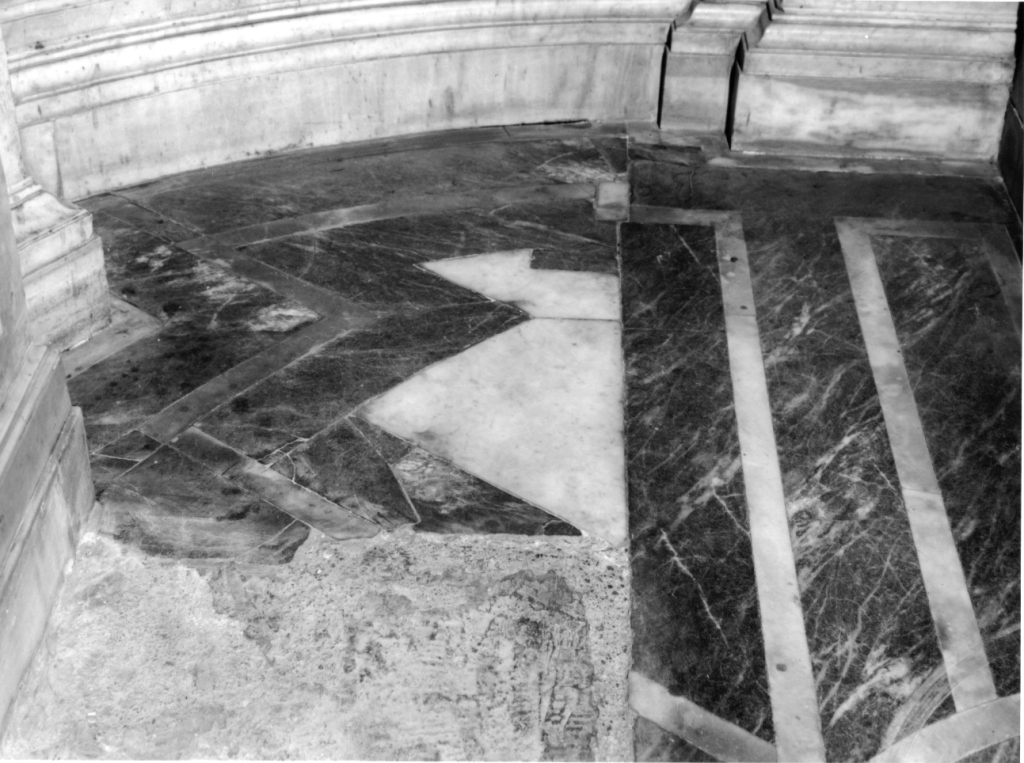 pavimento - bottega romana (sec. XVII)