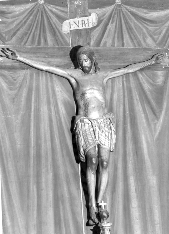 Cristo crocefisso (crocifisso) - ambito romano (fine/inizio secc. XVII/ XVIII)