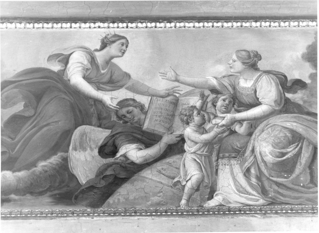 Misericordia e Verità (dipinto) di Manno Giuseppe (sec. XIX)