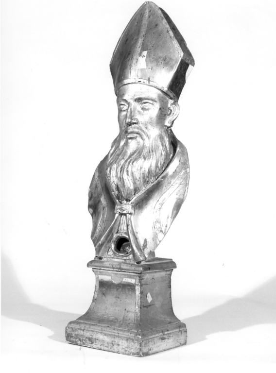 S. Remigio (reliquiario - a busto) - ambito romano (sec. XVIII)