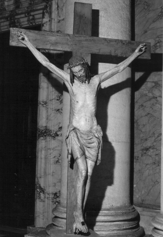 Cristo crocifisso (crocifisso) - ambito tedesco (inizio sec. XVI)