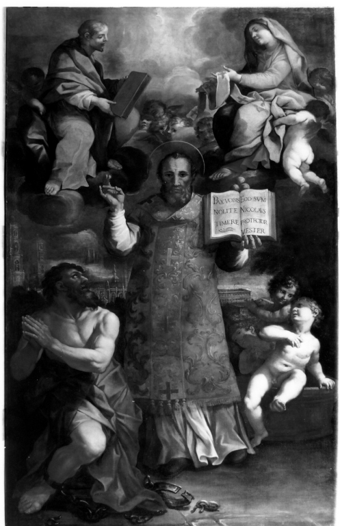 San Nicola di Bari (dipinto) di De Bar Nicolas (sec. XVII)