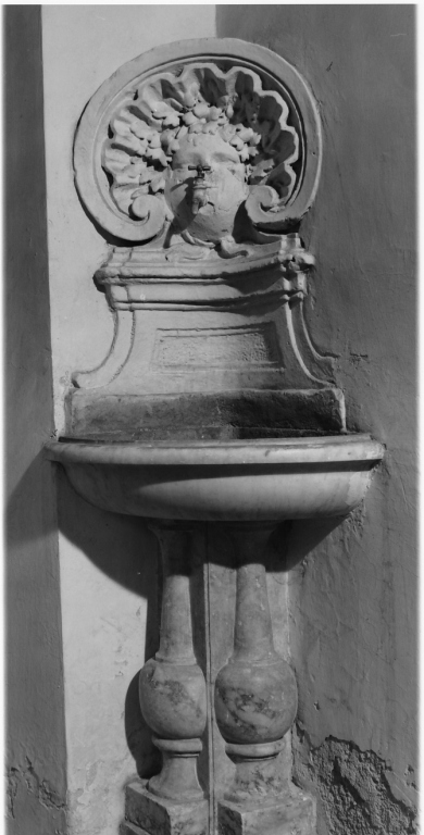 lavabo da sacrestia - ambito romano (fine sec. XVIII)