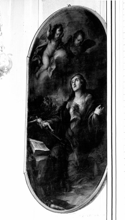 Santa Maria Maddalena penitente (dipinto) - ambito romano (prima metà sec. XVIII)