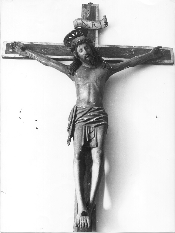 Cristo crocifisso (scultura) - ambito romano (inizio sec. XVI)