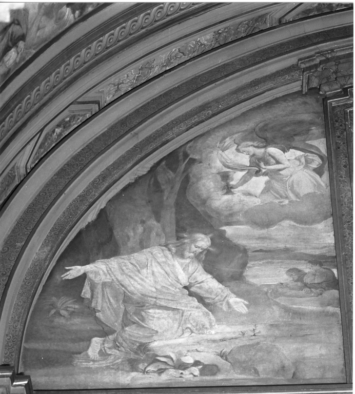 orazione di Cristo nell'orto di Getsemani (dipinto) di Scaccioni Achille (sec. XIX)