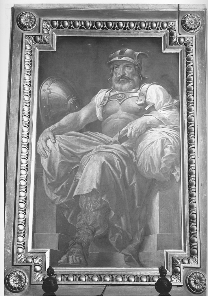 profeta Zorobabele (dipinto) di Mariani Cesare (sec. XIX)