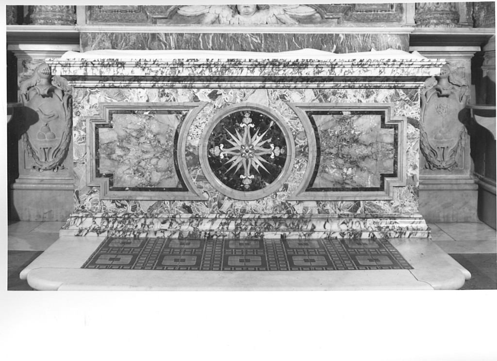 altare di Castelli Francesco detto Borromini (cerchia) (sec. XVII)
