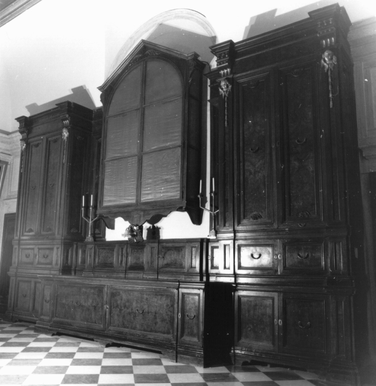 armadio da sacrestia - ambito romano (seconda metà sec. XIX)