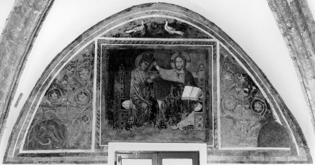 Incoronazione di Maria Vergine (dipinto) - ambito romano (secc. XIII/ XIV)