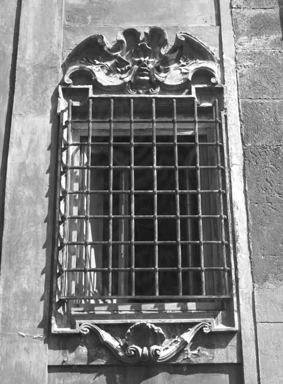 mostra di finestra - ambito romano (sec. XIX)