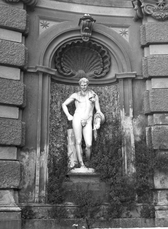 Ermes in riposo (statua) - ambito laziale (sec. XIX)