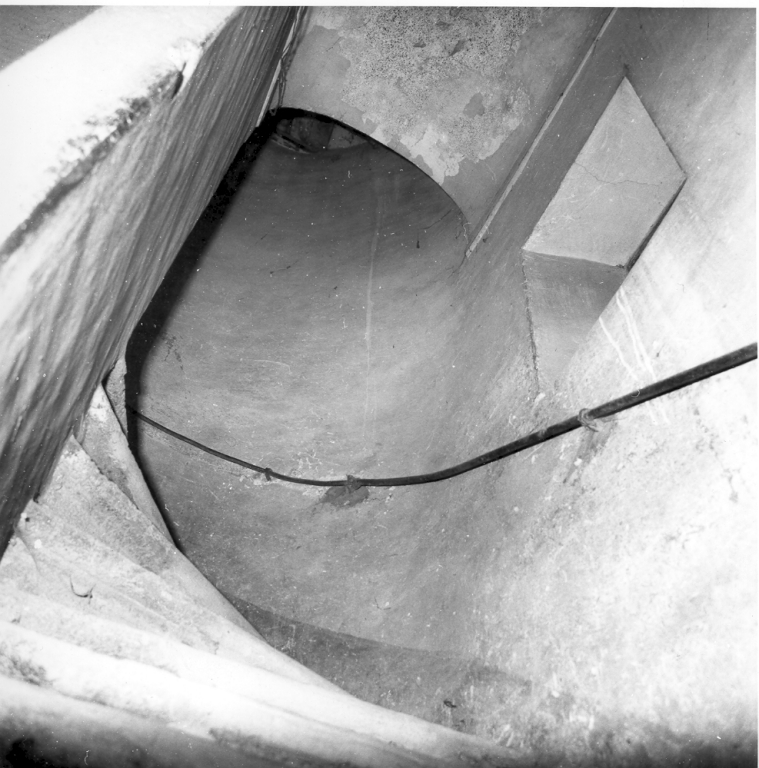 scala - a chiocciola - ambito romano (seconda metà sec. XVI)