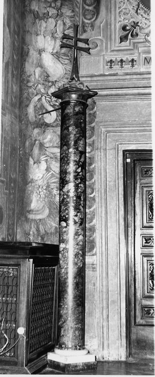 colonna, opera isolata - ambito romano (sec. XVII)