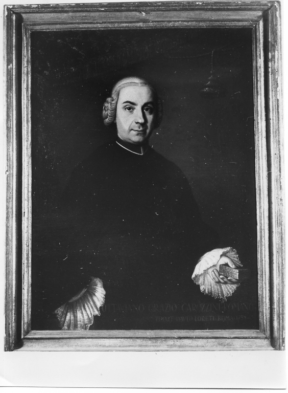 ritratto di Ottaviano Orazio Corazzini (dipinto, opera isolata) di Loreti David (attribuito) (sec. XVIII)