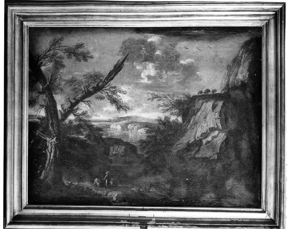 paesaggio (dipinto, opera isolata) - ambito romano (sec. XVII)