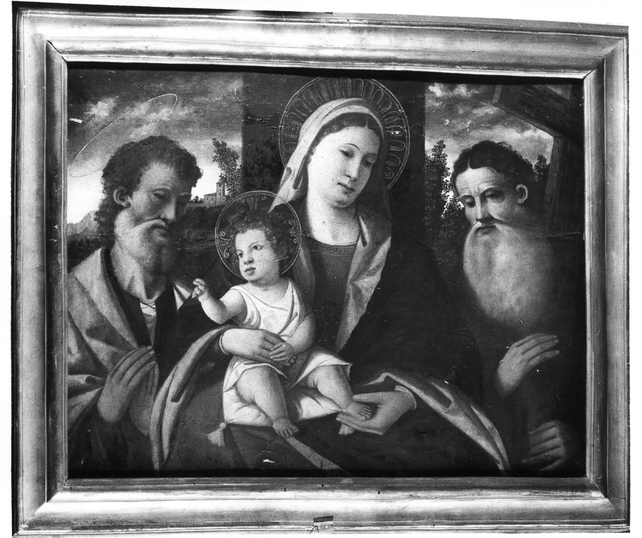 Madonna con Bambino, Sant'Andrea e San Giuseppe (dipinto, opera isolata) - ambito veneto (sec. XVI)