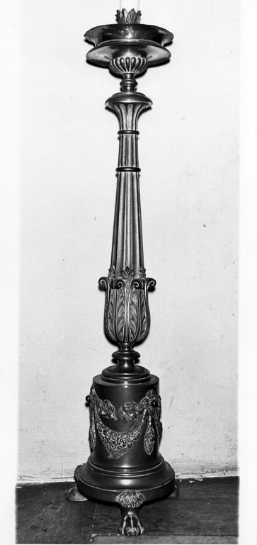 candeliere, serie - ambito laziale (sec. XIX)